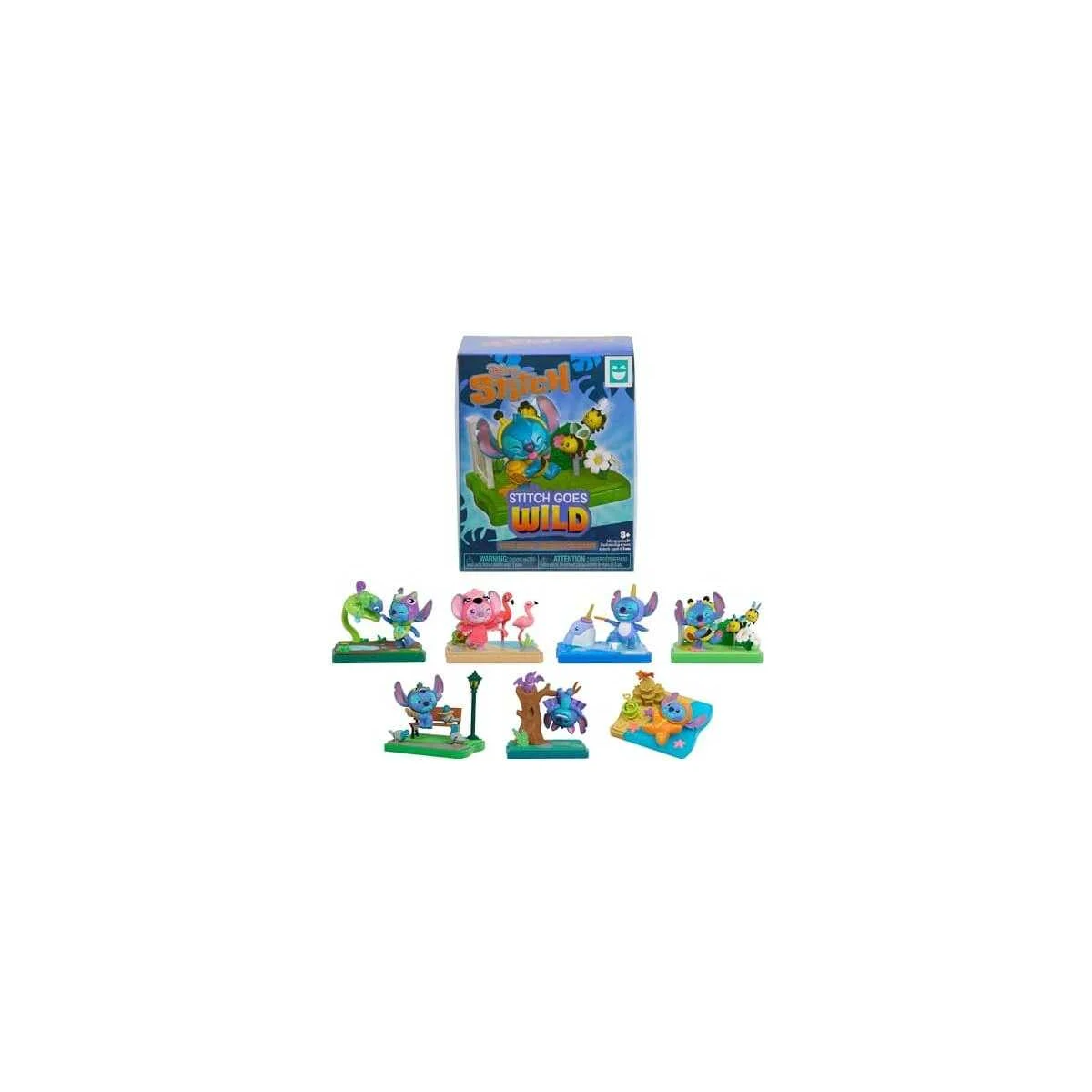 Stitch Happy Haul Collectible Figure Blind Boxes Goes Wild (8) - Just Play