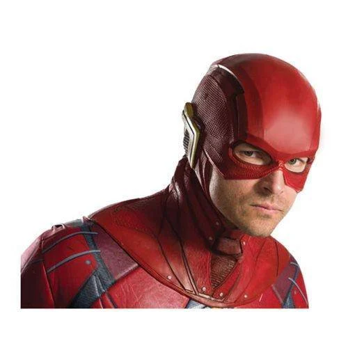 Justice League Flash Overhead Latex Mask - Rubies