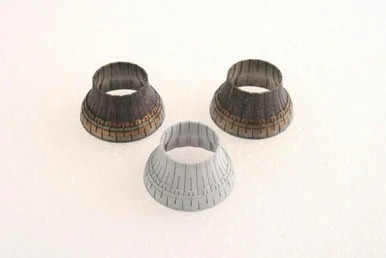 1/48 KA Models F-14A EXHAUST NOZZLE & AFTER BURNER SET (CLOSED) for Tamiya/Hasegawa