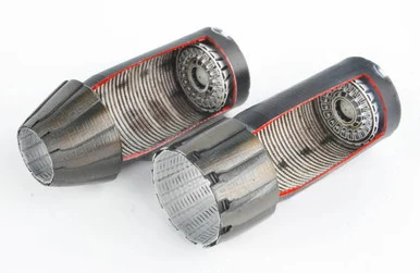 1/48 KA Models F-14 A PLUS/D GE EXHAUST NOZZLE & AFTER BURNER SET (OPENED) for Tamiya/Hasegawa