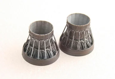 1/48 KA Models F-15 C/D/E/K P&W EXHAUST NOZZLE & AFTER BURNER SET (CLOSED) for Revell/Academy/G.W.H
