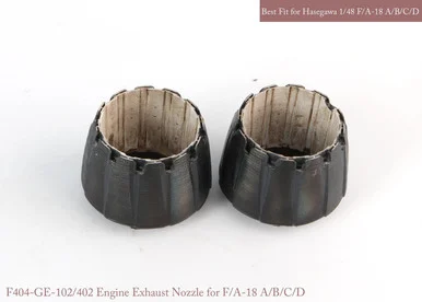 1/48 KA Models F/A-18 A/B/C/D GE EXHAUST NOZZLE SET(OPENED) for Hasegawa