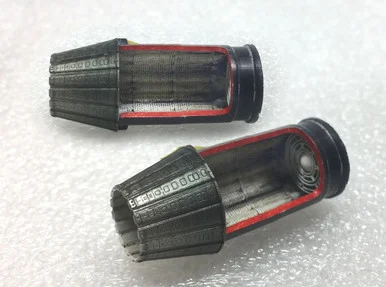 1/48 KA Models F-4 E/F/G/J/EJ/S GE EXHAUST NOZZLE & AFTER BURNER SET (CLOSED) for Hasegawa/Academy