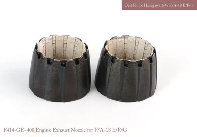 1/48 KA Models F/A-18E/F NOZZLE SET (OPENED) for Hasegawa