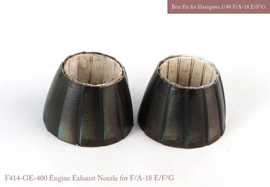 1/48 KA Models F/A-18E/F NOZZLE SET (CLOSED) for Hasegawa