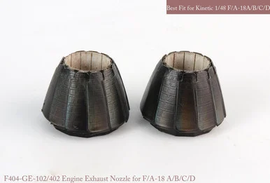 1/48 KA Models F/A-18 A/B/C/D GE EXHAUST NOZZLE SET(CLOSED) for Kinetic