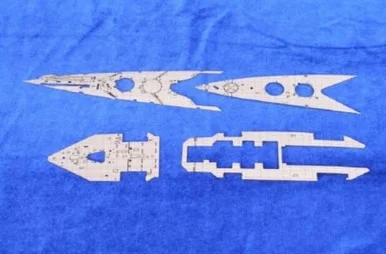 1/700 KA Models HMS Hood Wood Deck 1931