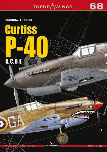 Kagero Publishing Curtiss P-40 B,C,D,E