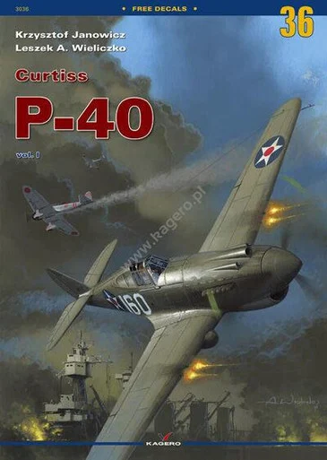 Kagero Publishing Curtiss P-40 vol. I