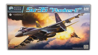 1/48 Kitty Hawk Su-35 Flanker-E Plastic Model Kit