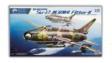 1/48 Kitty Hawk Su-17M3/M4 Fitter D Plastic Model Kit