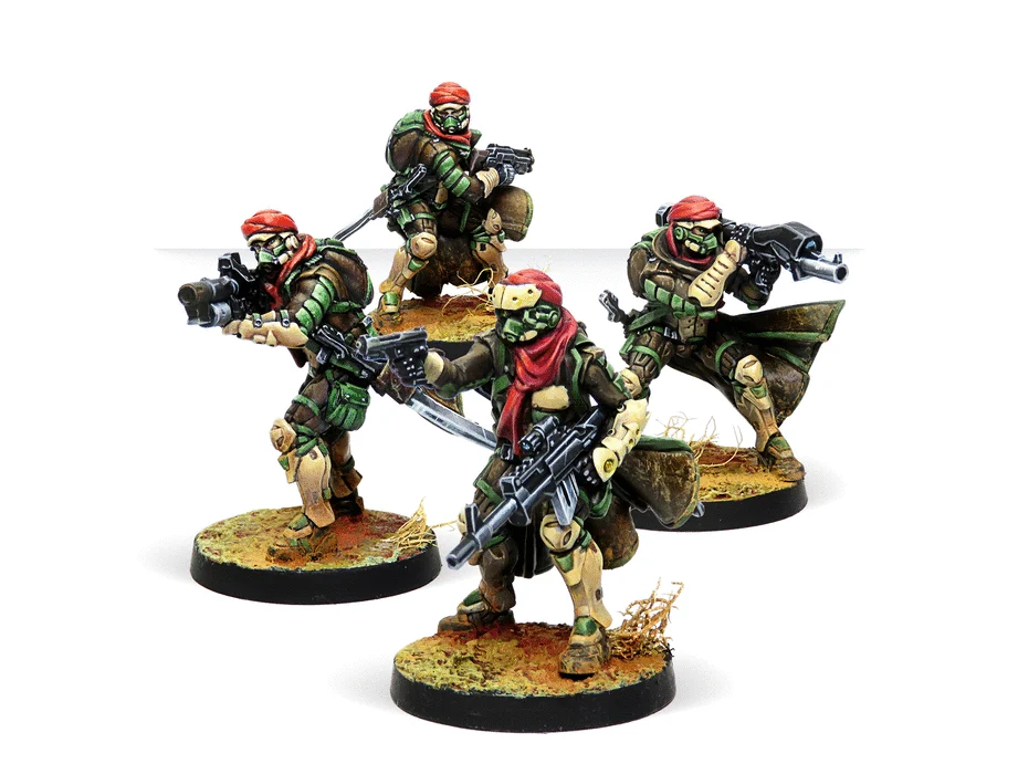 Infinity Haqqislam Khawarijs Miniature Game Figures - Corvus Belli