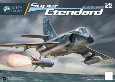1/48 Kitty Hawk Super Etendard Plastic Model Kit