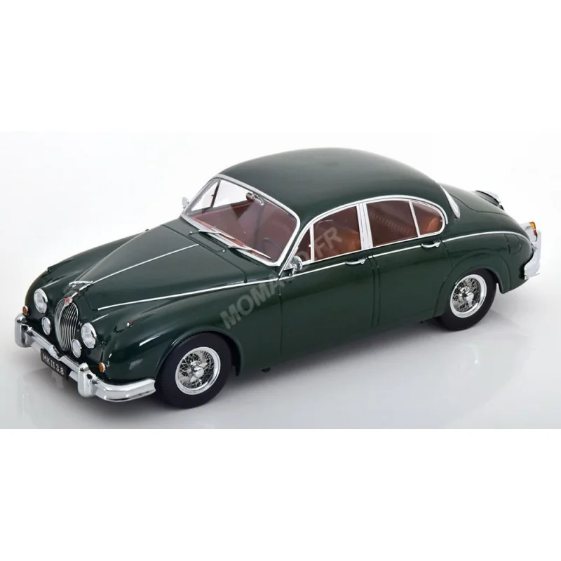 Jaguar mkii 3.8 lhd (left steering wheel) 1959 dark green Die cast - KK-SCALE
