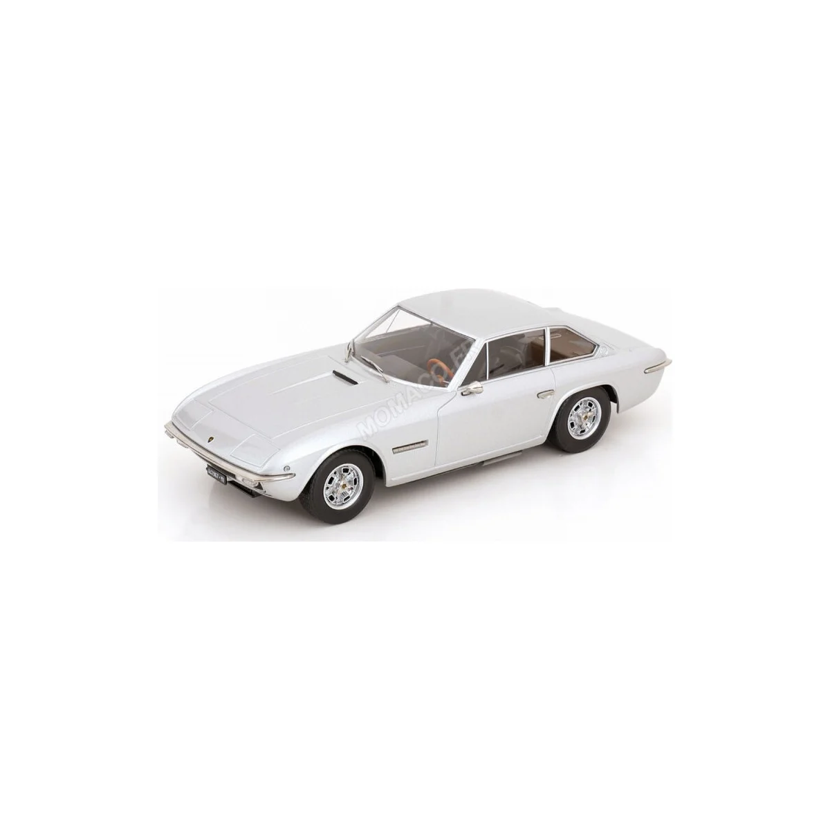 Lamborghini islero s 1969 silver Die cast - KK-SCALE