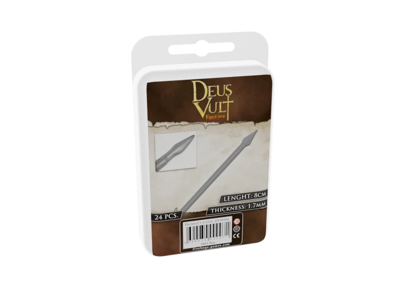 Knights Lances/Pikes (8 cm), 28mm Scale Model Weapons - Fireforge Games