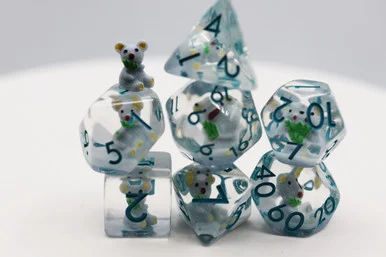 Foam Brain Games 2356 Koala RPG Dice Set - FoamBrain