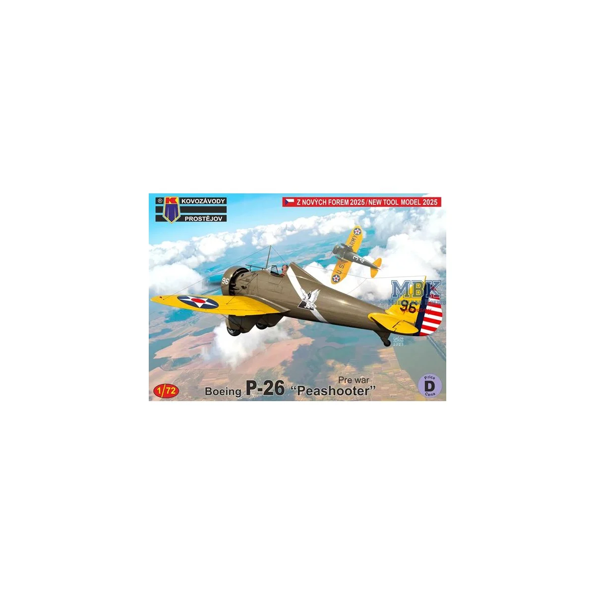 Boeing P-26 Peashooter „pre war“ Model kit