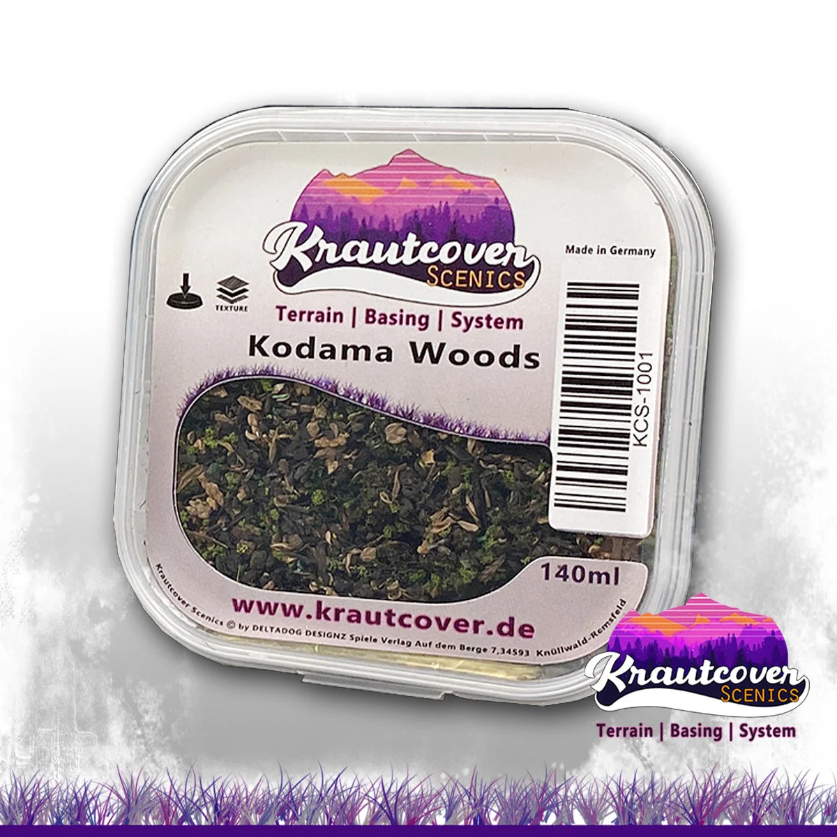 Krautcover Scenics Kodama Woods – 140ml Groundcover Texture