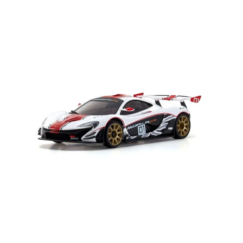 Mini-Z RWD McLaren P1 GTR White-Red (W-MM/KT531P) RC mini-car