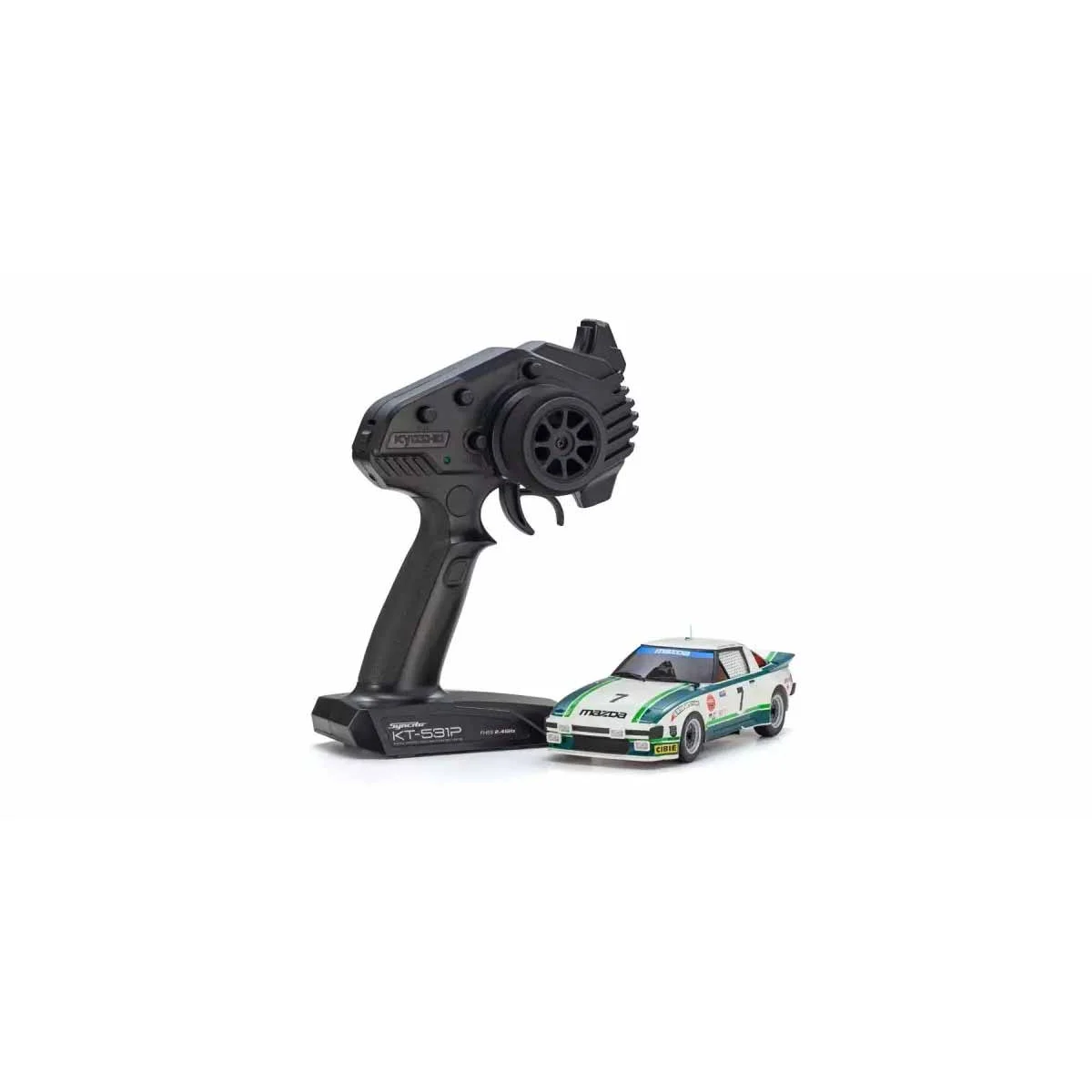 Kyosho Mini-Z MR04 RWD Mazda Savanna RX-7 Daytona'79 No.7 (N-MM2/KT) RC mini-car