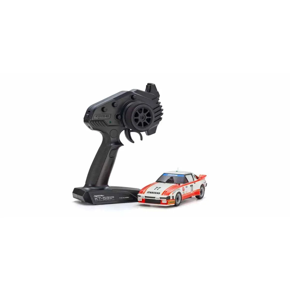 Kyosho Mini-Z MR04 RWD Mazda Savanna RX-7 Daytona'79 No.77 (N-MM2/KT) RC mini-car