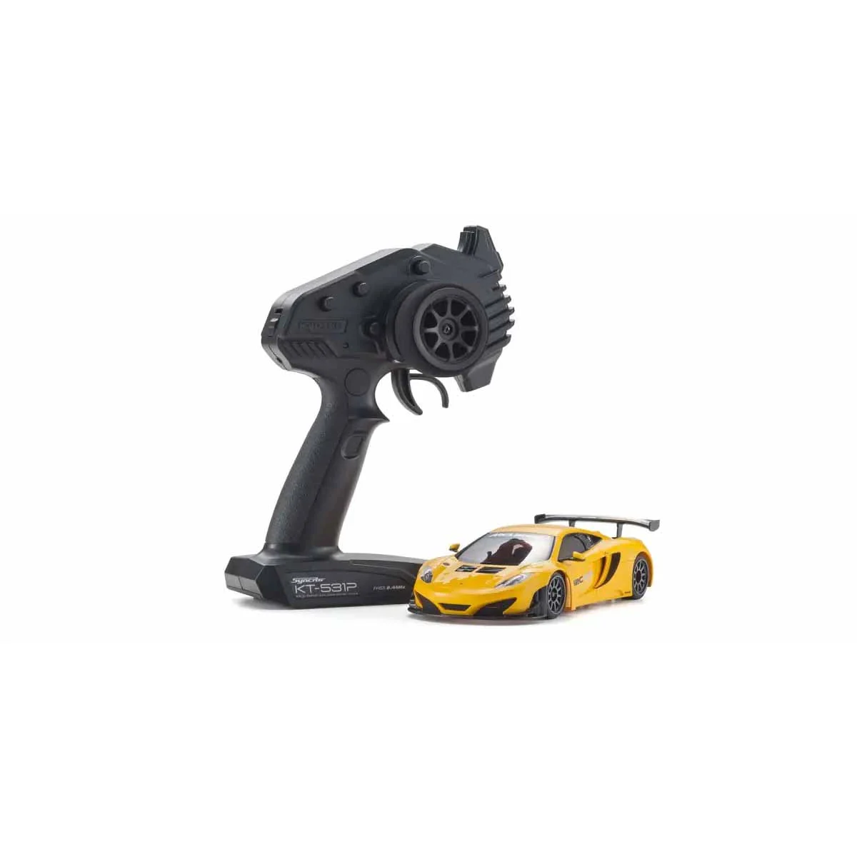 Kyosho Mini-Z MR04 RWD McLaren 12C GT3 2013 Orange (W-MM/KT531P) RC mini-car