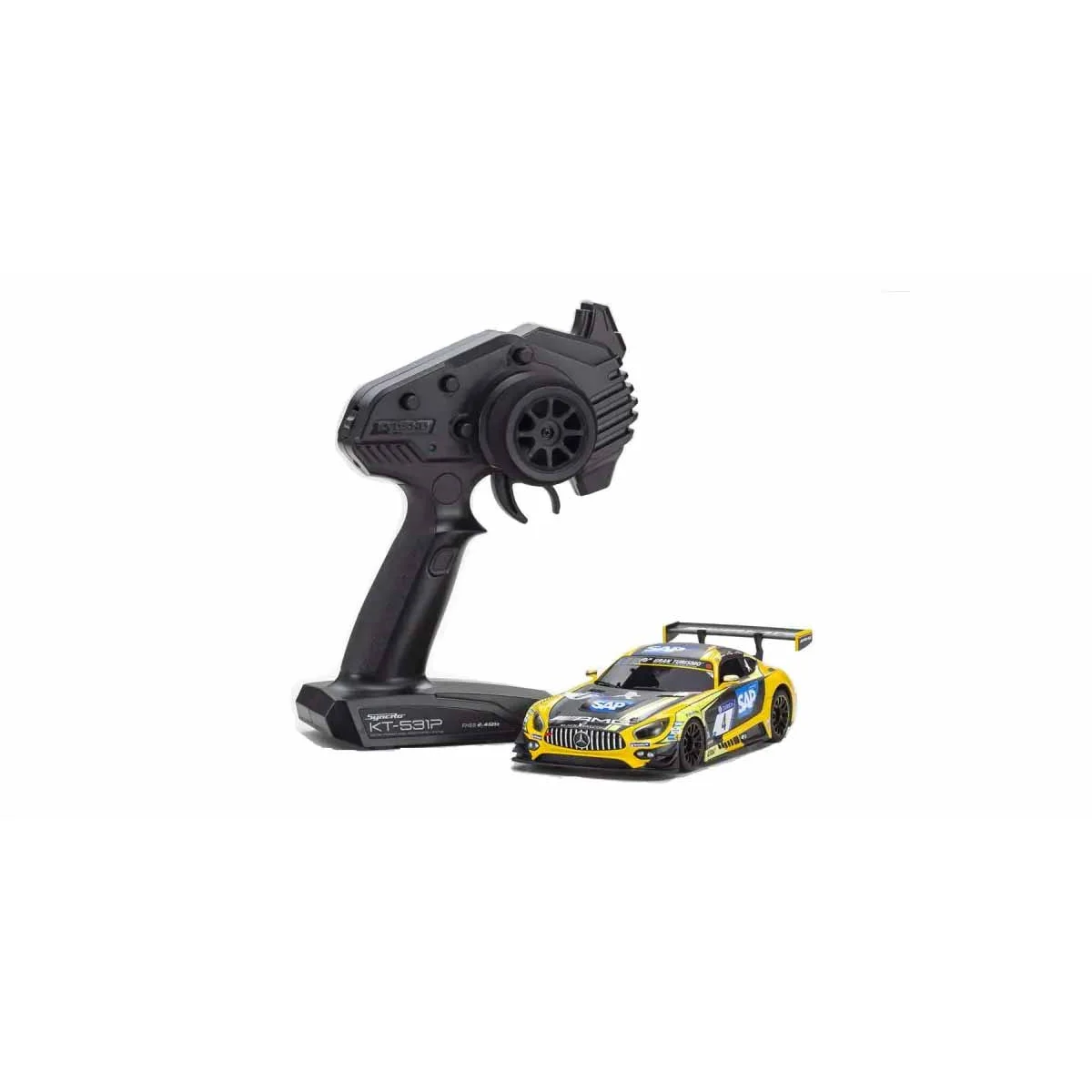 Kyosho Mini-Z MR04 RWD Mercedes AMG GT3 24h NBG'18 No.4 (W-MM/KT531P) RC mini-car