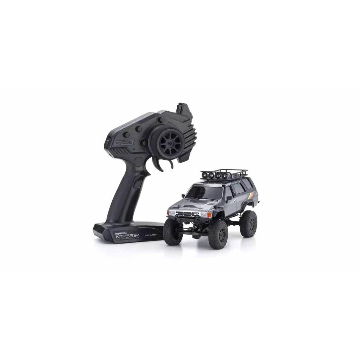 Mini-Z 4X4 MX-01 Toyota 4-Runner Dark Gray Metallic (KT531P) RC mini-car