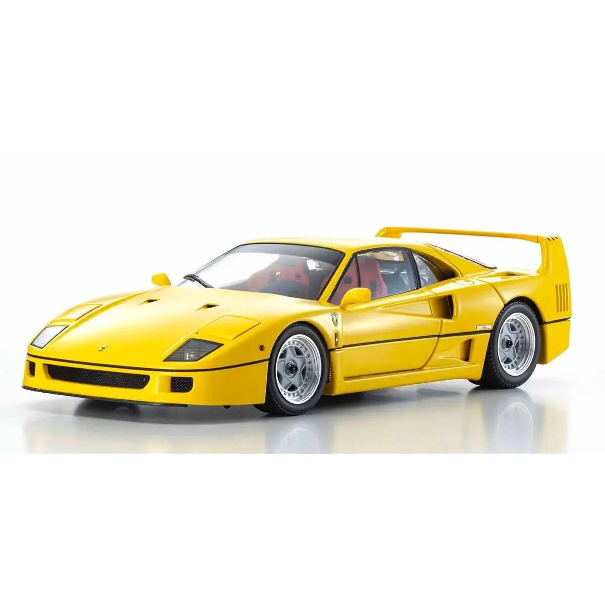 Kyosho 1:18 Ferrari F40 Yellow 1987 Die-Cast Collection