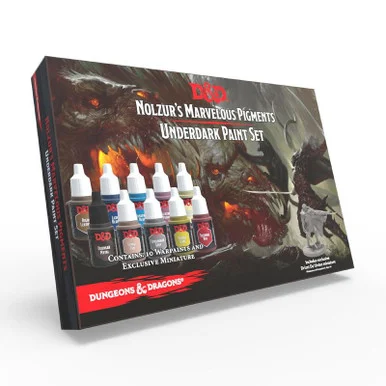 The Army Painter 75004 D&D Nolzur`S Marvelous Pigments Underdark Paint Expansion