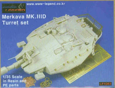 LEG1082 1:35 Legend IDF Merkava Mk IIID Turret Set #1082 - Legend Productions