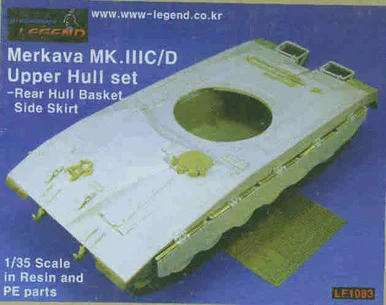 LEG1083 1:35 Legend IDF Merkava Mk IIIC/D Upper Hull Set #1083 - Legend Productions