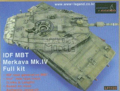 LEG1123 1:35 Legend IDF MBT Merkava Mk IV Full Kit #1123 - Legend Productions