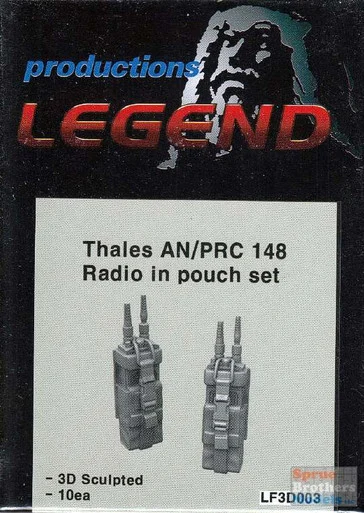 LEG3D003 1:35 Legend Thales AN/PRC 148 Radio Set (10 pcs) - Legend Productions