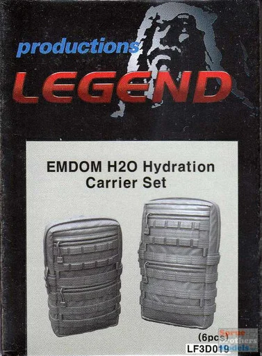 LEG3D019 1:35 Legend EMDOM H2O Hydration Carrier Set - Legend Productions