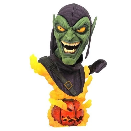 Legends in 3D Marvel Green Goblin 1/2 Scale Resin Bust - Diamond Select