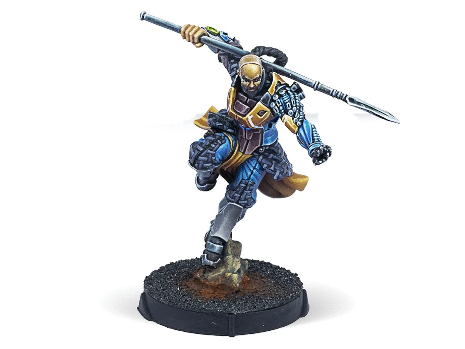 Infinity CodeOne Yu Jing Liang Kai Wandering Shaolin Monk Miniature Game Figure - Corvus Belli