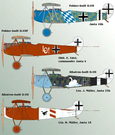 1/32 Lifelike Decals Fokker D.VII p-1