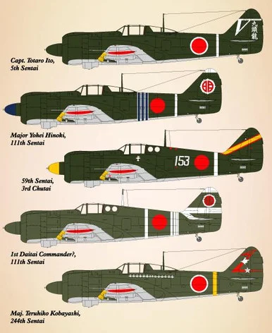 1/48 Lifelike Decals Ki-100 p-1
