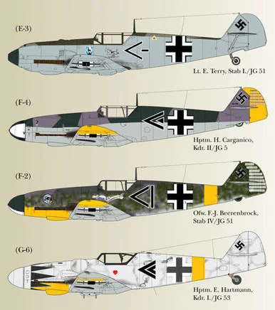1/48 Lifelike Decals Me 109 p-6