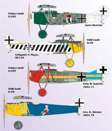 1/48 Lifelike Decals Fokker D.VII p-4