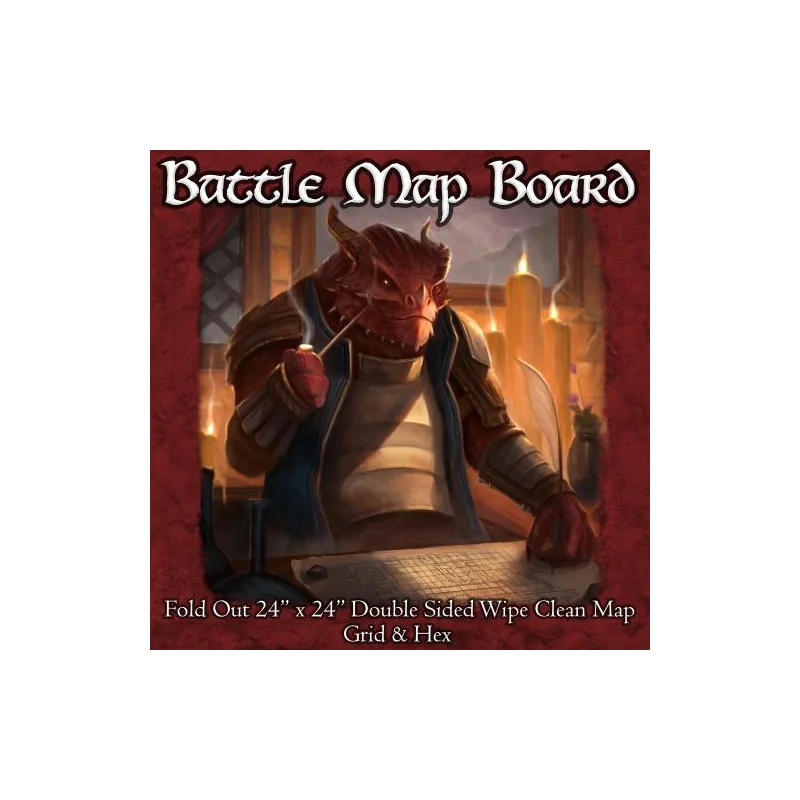 Battle Map Board - Grid & Hex Board game