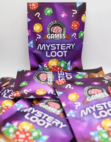 Epic Mystery Loot: Mini Metal RPG Set + Enamel Pin - Foam Brain Games - FBG