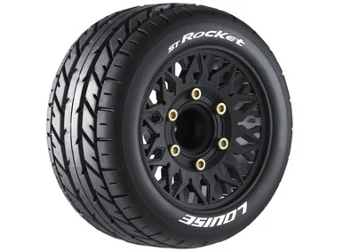 Louise RC L-T3208SX ST-Rocket Soft 1/10 Stadium Truck, 0 & 1/2" Offset, 12, 14, 17mm Removable Hex Wheels, 1 Pair