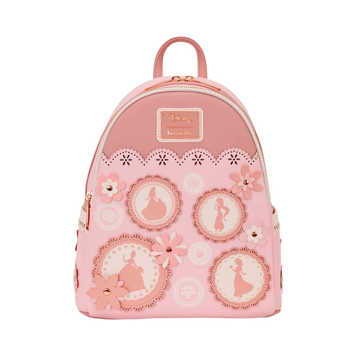 DISNEY PRINCESS - Stained Glass - LoungeFly Mini Backpack