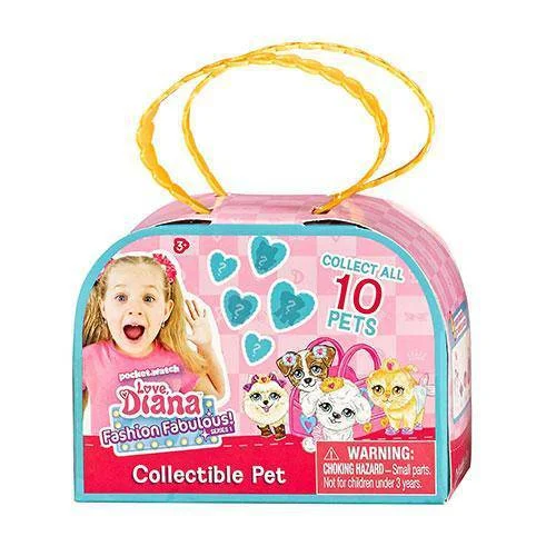Love Diana Fashion Fab 3.5 Inch Pet Mystery Pack (random pet, random color pack) - Far Out Toys