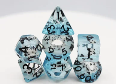 Foam Brain Games 2353 Lucky Koi Fish RPG Dice Set - FoamBrain