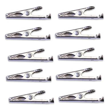 Stevens 5395 1" Alligator Clips 10 Pieces
