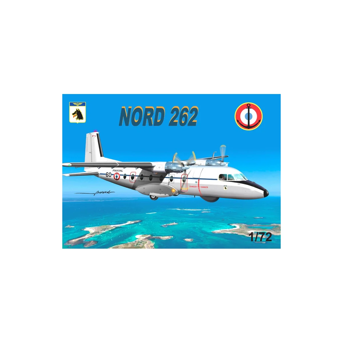 Nord 262 French Marine Model kit - Mach 2